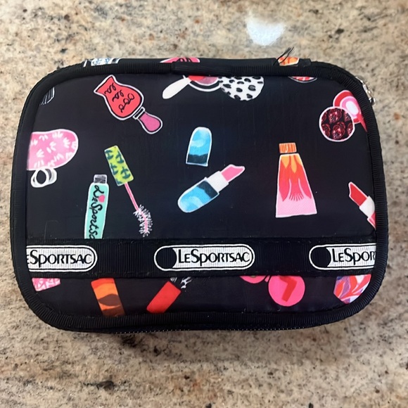 LeSportsac Cosmetic Pouch w/ Large Mirror 💋 - Picture 1 of 7